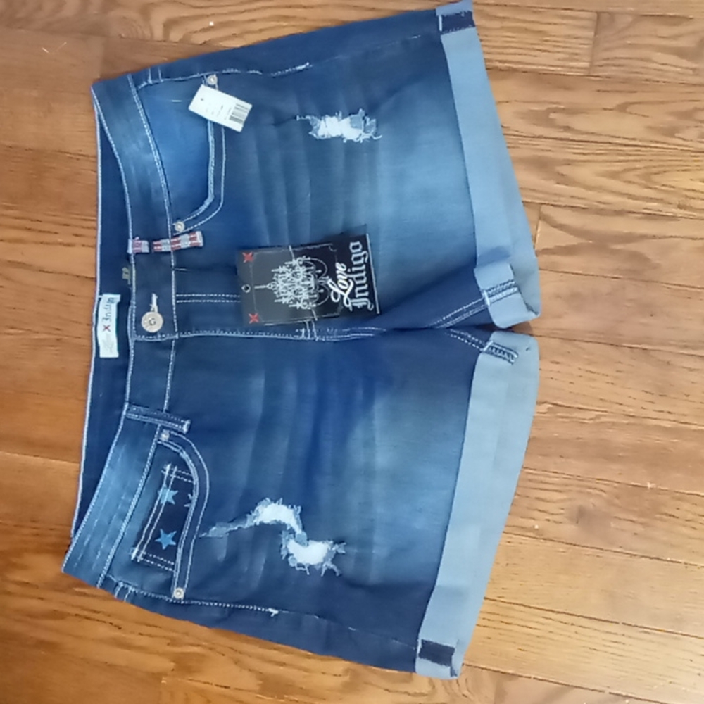 Love Indigo Women Jeans,Size 14,Faded blue
